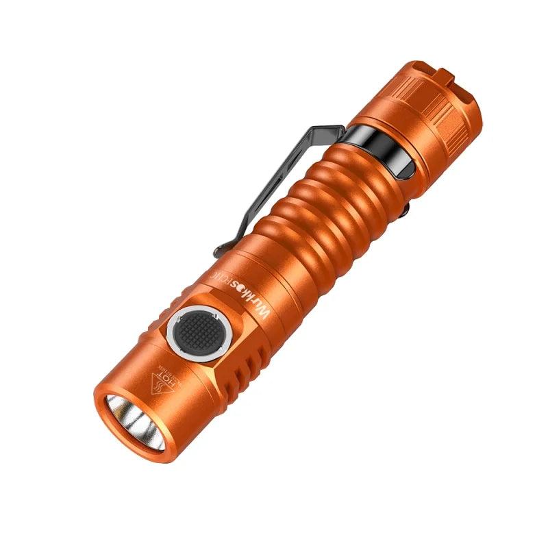 Wurkkos FC11C Nichia 519A Buck Circuit Hiking 18650 Flashlight Max output 1200 LM USB C Rechargeable EDC Torch