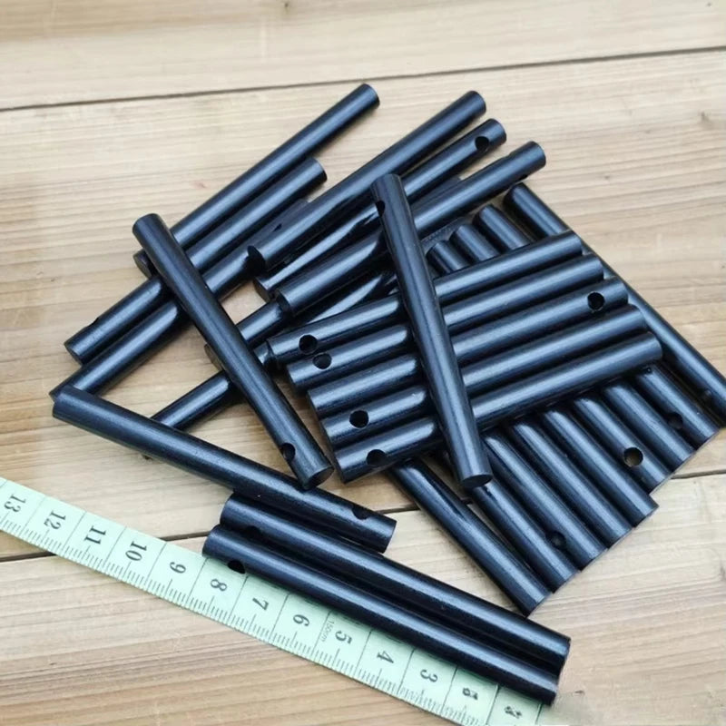 Outdoor Survival Magnesium Stick Perforated Camping Flint Outdoor Survival Tool 2PCS 8 * 80mm Fire Stick Emergency Fire Starter