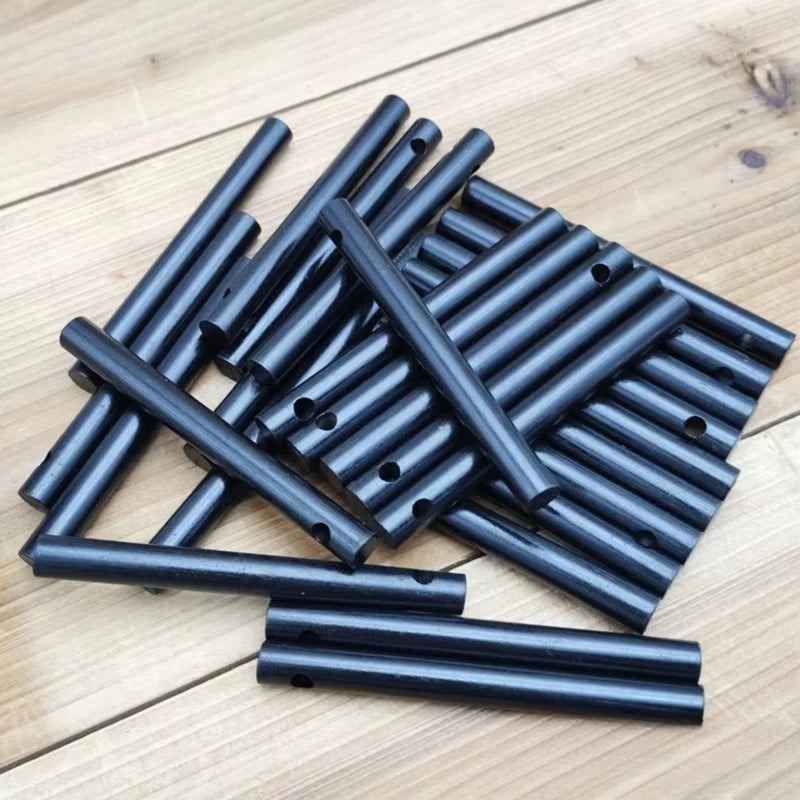 Outdoor Survival Magnesium Stick Perforated Camping Flint Outdoor Survival Tool 2PCS 8 * 80mm Fire Stick Emergency Fire Starter
