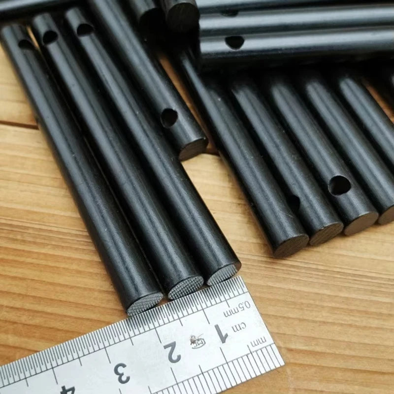 Outdoor Survival Magnesium Stick Perforated Camping Flint Outdoor Survival Tool 2PCS 8 * 80mm Fire Stick Emergency Fire Starter