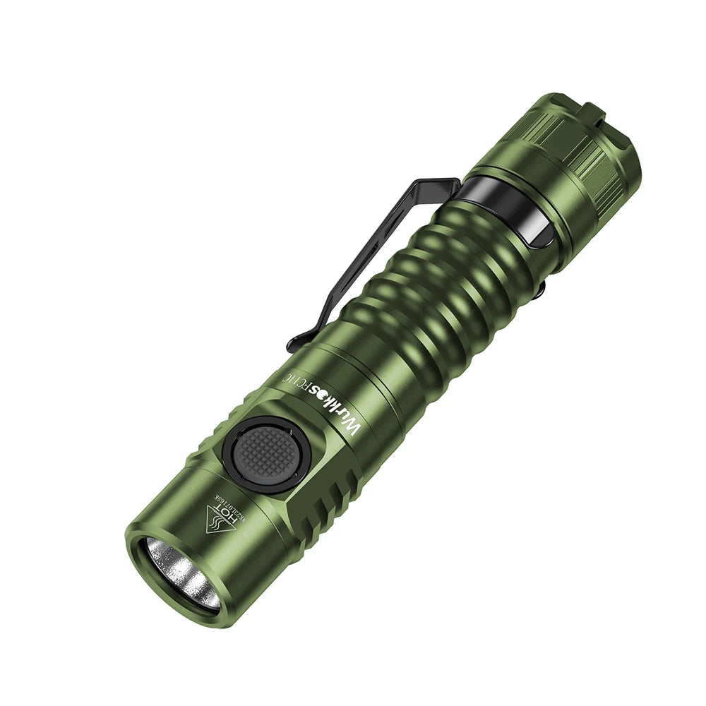 Wurkkos FC11C Nichia 519A Buck Circuit Hiking 18650 Flashlight Max output 1200 LM USB C Rechargeable EDC Torch