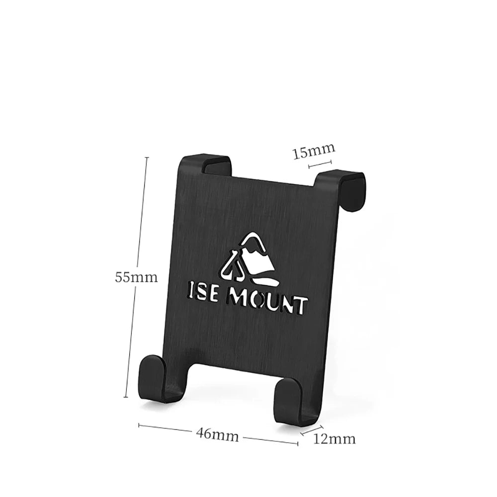 New Outdoor Canister Hanging Hook Metal Butane Gas Tank Hanger Clip Portable Tank Hanger Hook Camping Accessories Outdoor Tool
