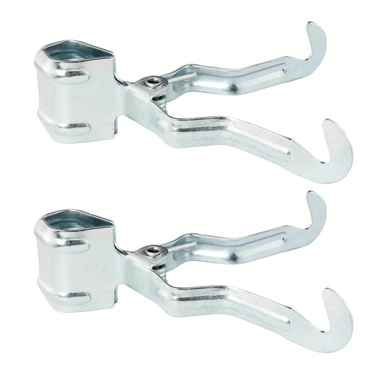 1/2pcs Outdoor Metal Iron Clip Camping Tent Light Stand Hanging Hook Multi-function Hiking in The Wilderness Lamp Hanger Clamp