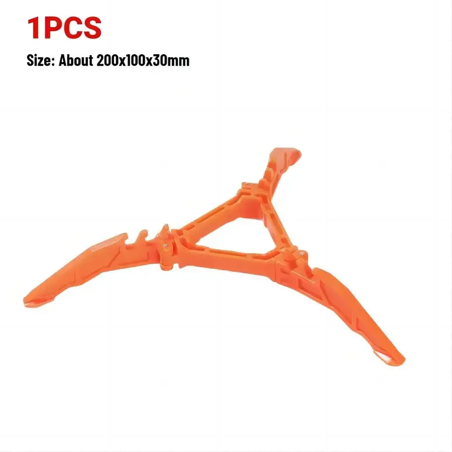 Fuel Can Stabilizer for Camping Stoves,Foldable Cartridge Canister Tripod Bracket for Hiking Camping Outdoor Gas Tank Bracket