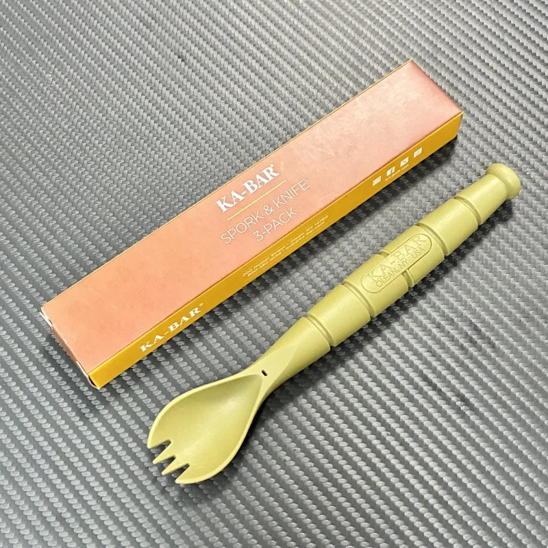 Mini Cutlery Set, Outdoor Multifunctional Tools, Fork Spoon Knife Combination, Camping and Hiking Essential Equipment