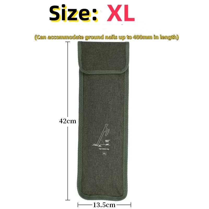 Outdoor Ground Nail Oxford Cloth Storage Bag Camping Kit Multifunctional  Travelling Camping Equipment Accessories Storage Bag ﻿