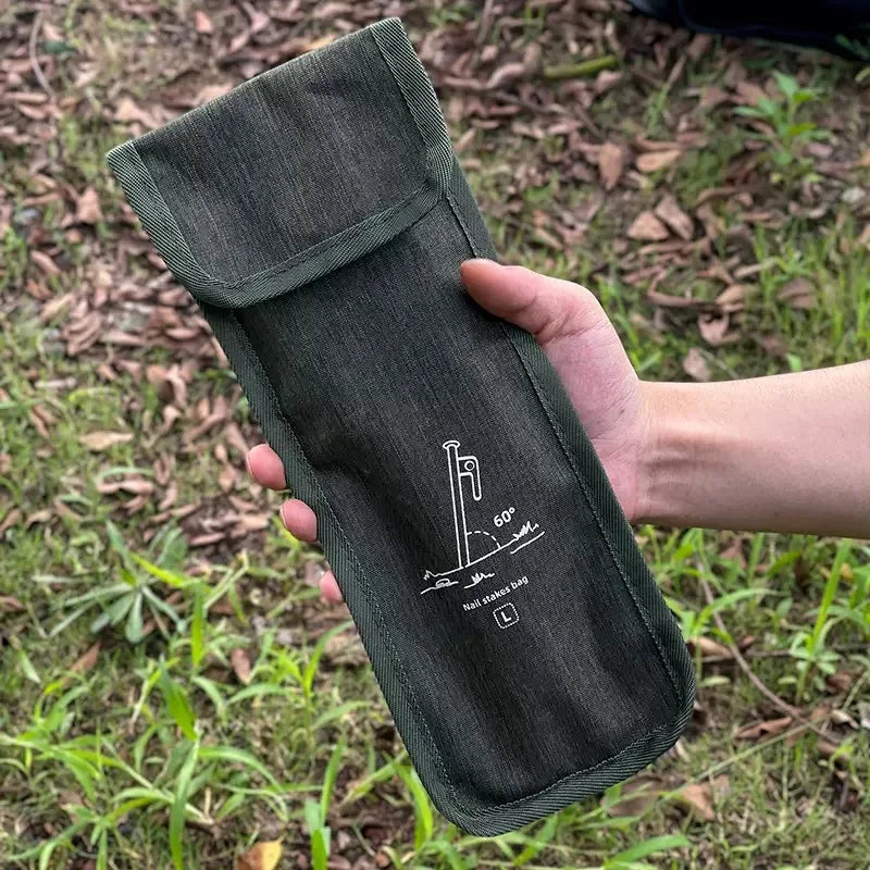 Outdoor Ground Nail Oxford Cloth Storage Bag Camping Kit Multifunctional  Travelling Camping Equipment Accessories Storage Bag ﻿