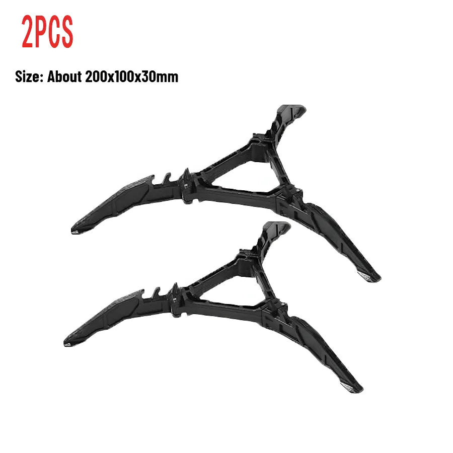 Fuel Can Stabilizer for Camping Stoves,Foldable Cartridge Canister Tripod Bracket for Hiking Camping Outdoor Gas Tank Bracket