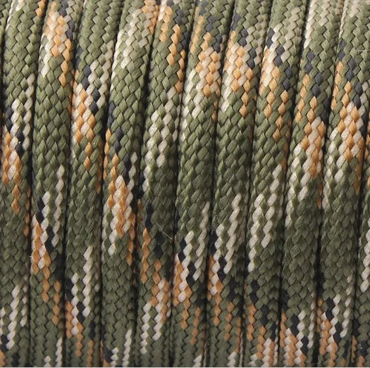 7 Strand Core Cord Rope - Durable 4mm Thick Outdoor Braided Multi-Functional with Tensile Strength Under 122lbs for Camping,DIY