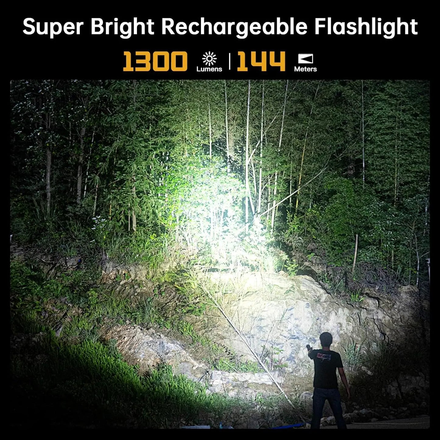 Wurkkos FC11C Nichia 519A Buck Circuit Hiking 18650 Flashlight Max output 1200 LM USB C Rechargeable EDC Torch